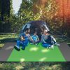 iMountek Sand Proof Picnic Blanket, 108 x 96 in, Green
