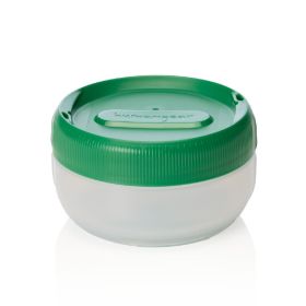 STAX MEDIUM SHORT CLEAR/FR GRN