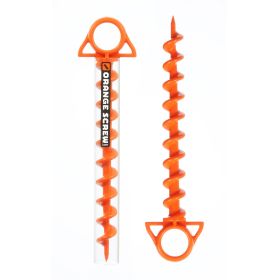 ORANGE SCREW GROUND ANCHOR LRG