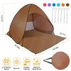 iMountek Pop Up Beach Tent, 2 to 3 Person, Coffee