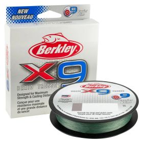 Berkley Superline x9 Braided Low Vis Green 8lb 164yds