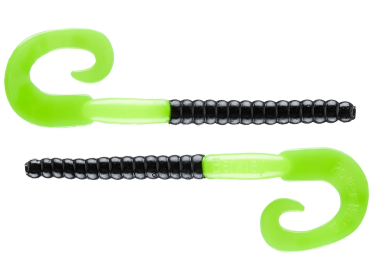 Berkley PowerBait Power Worms 7in Black Chart 13ct