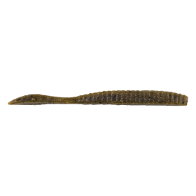 Berkley PowerBaitMaxScent Flat Worm 3.6in Green Pumpkin 10ct
