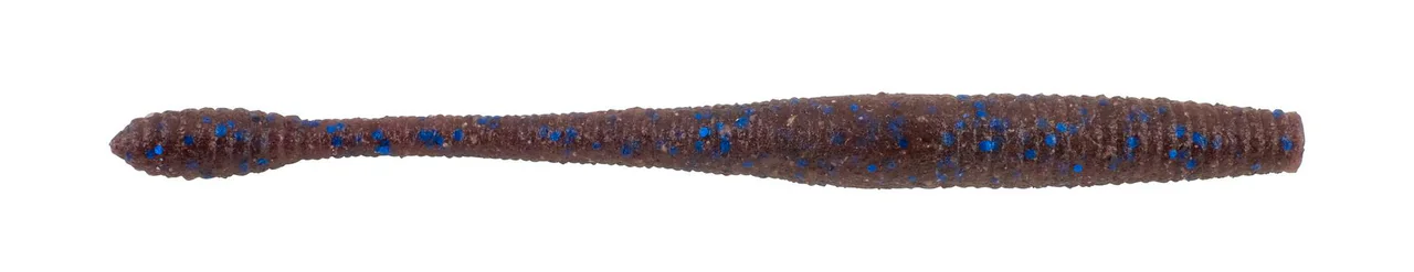 Berkley PowerBaitMaxScent Hit Worm 4.5in Blue Fleck 10ct