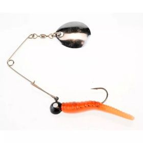 Johnson Beetle Spin1/4oz Fire Orange Crawfish