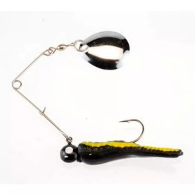 Johnson Beetle Spin1/4oz Black/Yellow Stripe