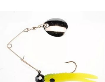 Johnson Beetle Spin1/32oz Chartreuse/Black Spots