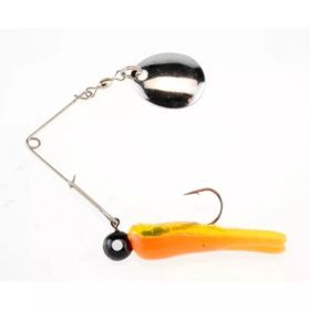 Johnson Beetle Spin1/4oz Black/Chartreuse/Orange
