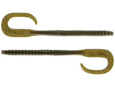 Berkley PowerBait Power Worms 10in Green Pumpkin 8ct
