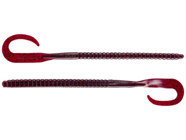Berkley PowerBait Power Worms 12in Plum 5ct