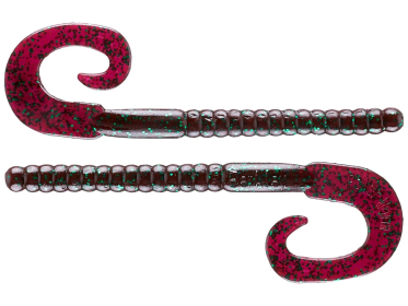 Berkley PowerBait Power Worms 7in Junebug 13ct