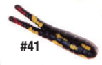 Betts Spin 1/16 Value Pack Split Tail Black Coach Dog