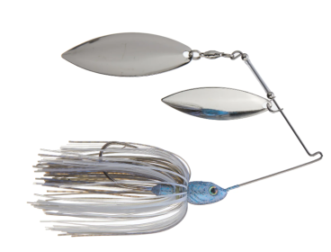 Strike King Tour Grade Spinnerbait 3/4oz Willow/Willow Blue Glimmer