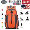 iNova 36L Outdoor Daypack, Waterproof Nylon, Orange