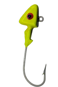Head Hunter Shad Heads 3/4 Chart/Black 3ct