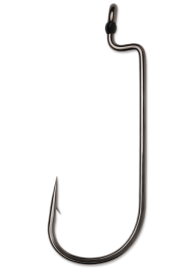 VMC Worm Hook Heavy Duty Black Nickel Size 2/0 6ct