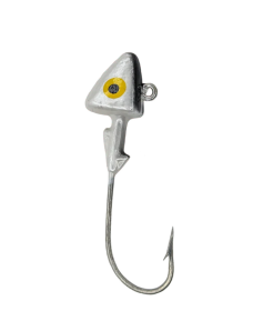 Head Hunter Shad Heads 1oz Pearl/Black 3ct