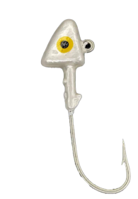 Head Hunter Shad Heads 1/2 Pearl 3ct