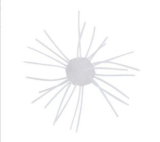 Z-Man FUZZY NUGGETZ .5" GLIMMER BLUE 4 PACK