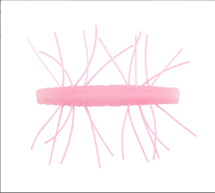 Z-Man FUZZY TRD 2.75" BUBBLE GUM 4 PACK