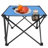 LakeForest Folding Camping Tables, Set of 2, Blue