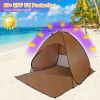 iMountek Pop Up Beach Tent, 2 to 3 Person, Coffee