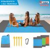iMountek Sand Proof Picnic Blanket, 108 x 96 in, Green