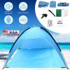 LakeForest Beach Tent Canopy, 4 to 6 Person, Blue