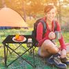 LakeForest Folding Camping Tables, Set of 2, Black