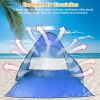 iMountek Pop Up Beach Tent, 2 to 3 Person, Blue
