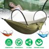 LakeForest Mosquito Net Camping Hammock, Orange/Grey