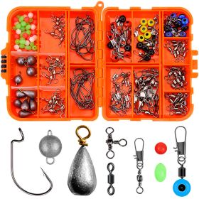 165-Piece Fishing Accessories Kit with Box