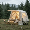 Inflatable Camping Tent with Canopy + Pump — 4-Season