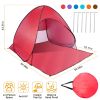 iMountek Pop Up Beach Tent, 2 to 3 Person, Red