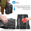 iNova 36L Outdoor Daypack, Waterproof Nylon, Black