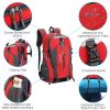 iNova 36L Outdoor Daypack, Waterproof Nylon, Red