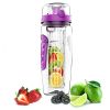 iMountek Fruit Infuser Water Bottle, 32 oz, Purple