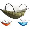 LakeForest Mosquito Net Camping Hammock, Orange/Grey