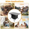 iMountek Roll Up Camping Table with Storage Basket, Size L