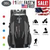 iNova 36L Outdoor Daypack, Waterproof Nylon, Black