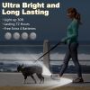 Headlights for croc;  2Pcs croc lights for shoes;  light up croc charms for Dog Walking;  Handy Camping; Waterproof; 3 Modes croc lights - black