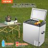 Car Refrigerator, 12 Volt Car Refrigerator Fridge, 70 L Single Zone Portable Freezer, -4-68 F Adjustable Range