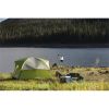 4-Person Dome Camping Tent;  1 Room;  Green - 4-Person