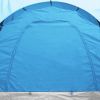 Camping Tent 6 Persons Blue and Light Blue - Blue