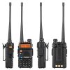 Baofeng UV-5R UHF VHF Dual Band Two Way Ham Radio Walkie Talkie - Black