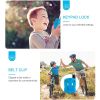 2pc Multifunctional Portable Kids Walkie Talkie With LED Backlight For Outdoor Camping Hiking - 2pcs Black