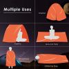 Outdoor Life Emergency Sleeping Bag; Warm Waterproof Mylar First Aid Camping Survival Gear - 1PC