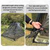 Portable Outdoor Chair Mosquito Net Cover with Canopy