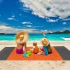 iMountek Sand Proof Picnic Blanket, 108 x 96 in, Orange