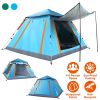 LakeForest 4 to 5 Person Pop Up Camping Tent, Blue